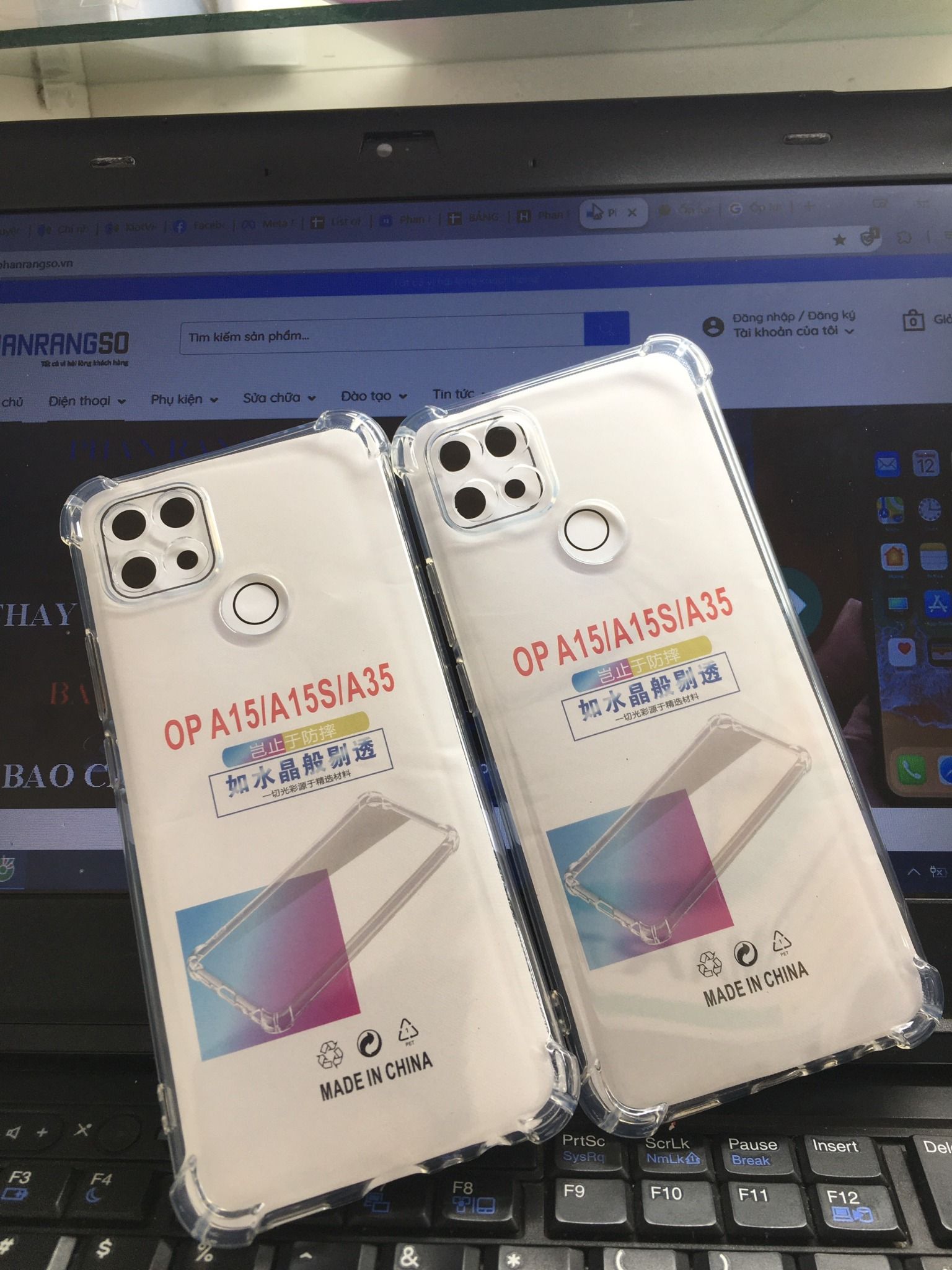 Ốp lưng chống sôc dẻo (Trong suốt) Oppo A15/ A15S/ A35