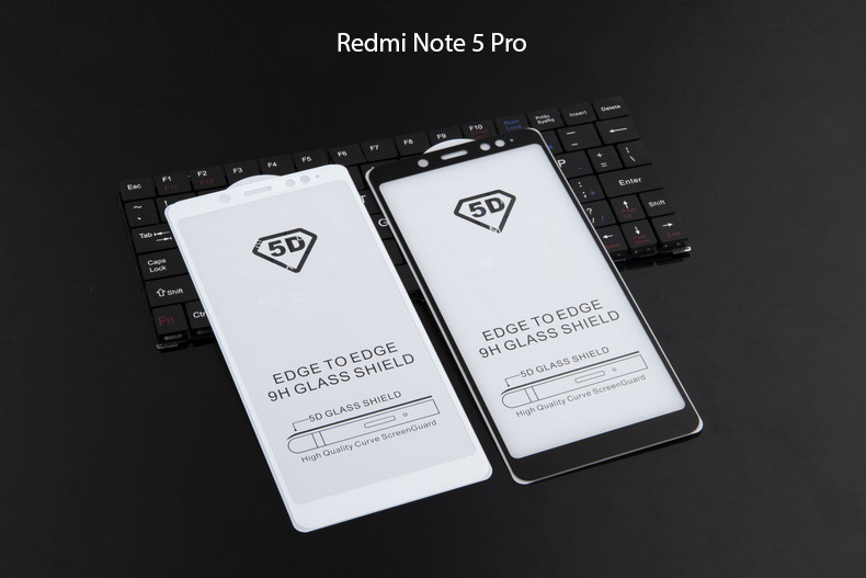 Cường lực 5D full màn hình Xiaomi Redmi Note 5 Pro