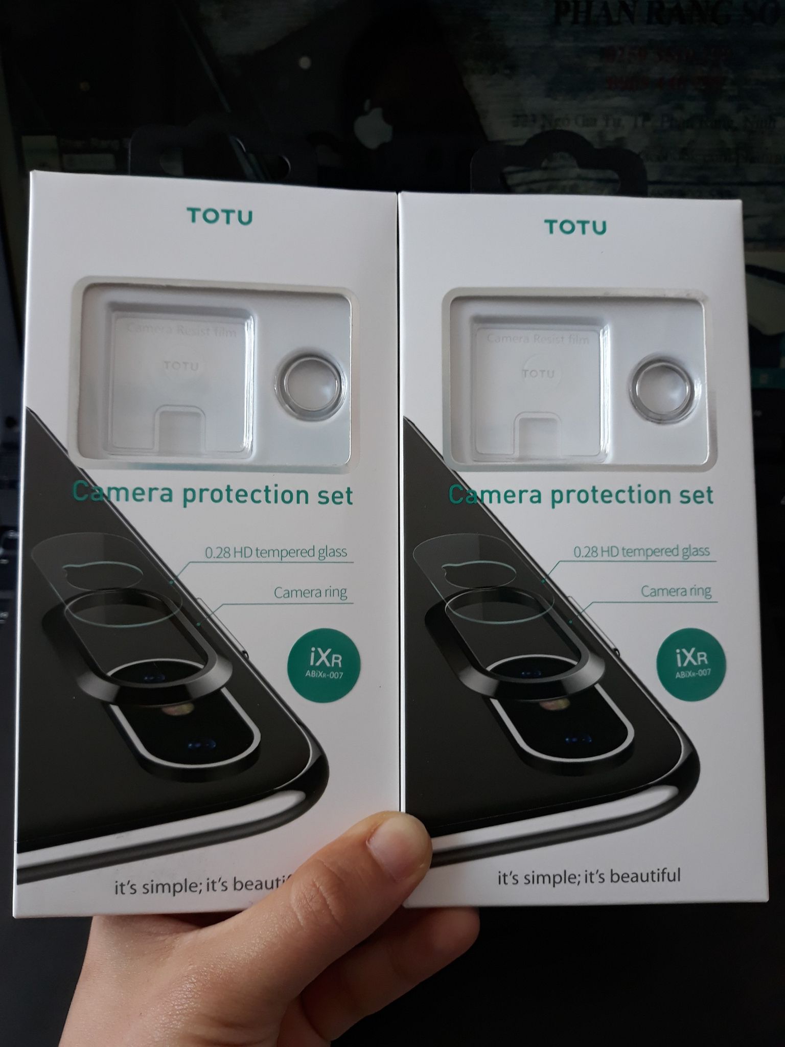  Bộ bảo vệ camera cho iPhone hiệu TOTU 