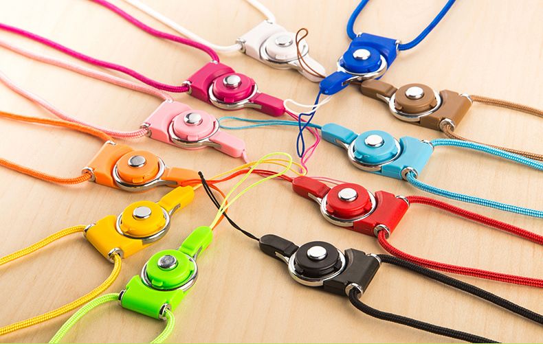 Dây đeo cổ điện thoại thời trang loại dây dù dành cho di động, máy ảnh, phụ kiện
