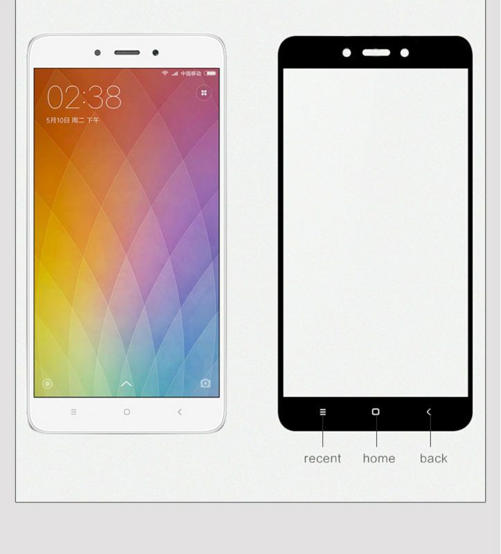 Xiaomi Redmi Note 4 - Cường lực Full màn hình (Đen)