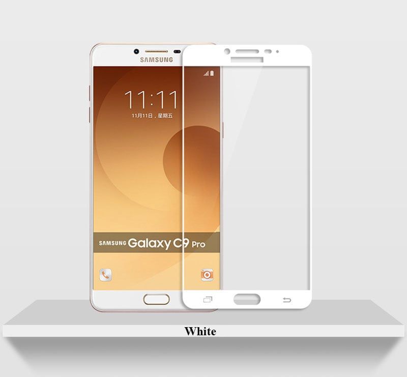 Samsung C9 Pro - Cường lực Full màn hình ( Nhiều màu)