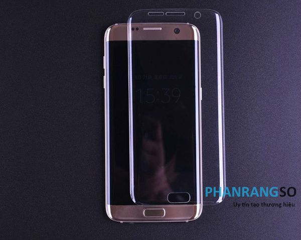 Samsung Galaxy S7 Edge  - Miếng dán bảo vệ Full màn hình PET dẻo (Trong suốt)