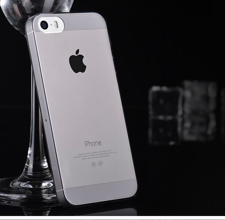  iPhone 5, 5S, SE - Ốp lưng dẻo trong suốt (Tốt) 