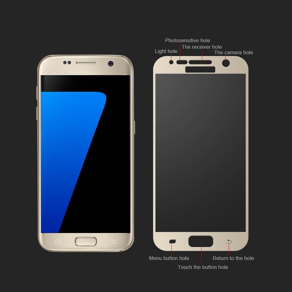 Samsung S7 - Cường lực Full màn hình (Nhiều màu)