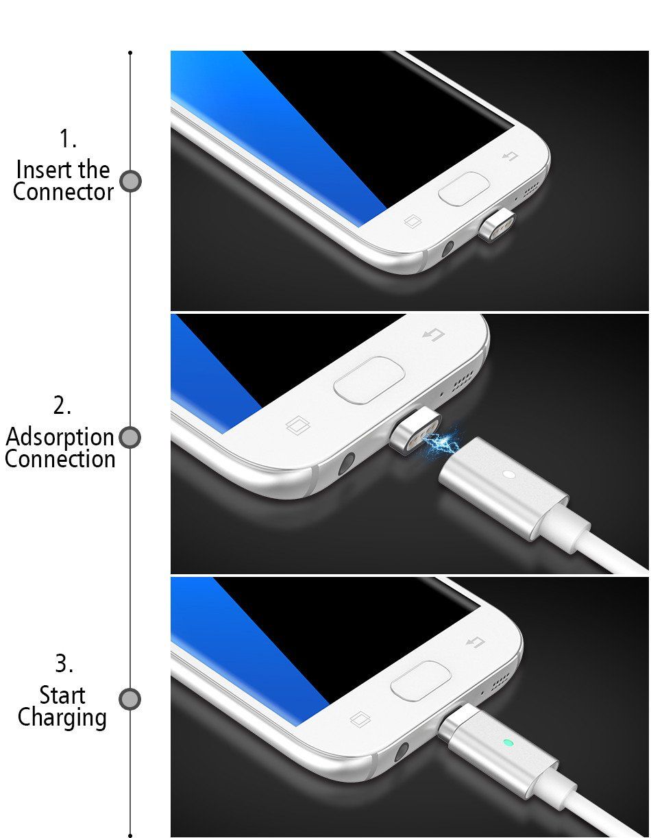  Cáp sạc từ cổng Micro USB 