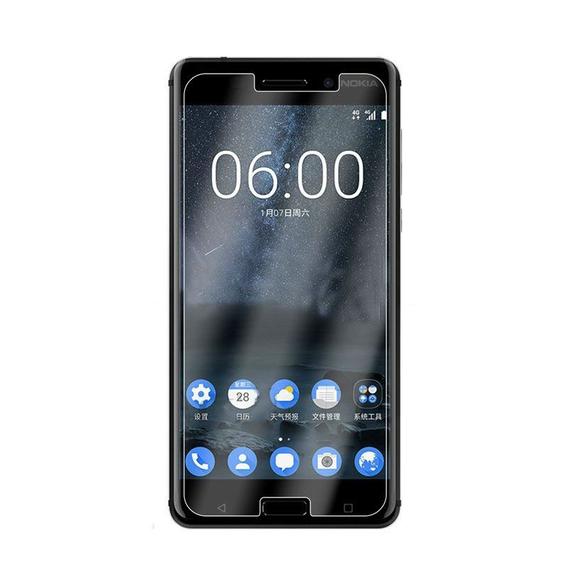  Nokia 3, Nokia 5, Nokia 6 - Cường lực mặt trước (Trong suốt) 