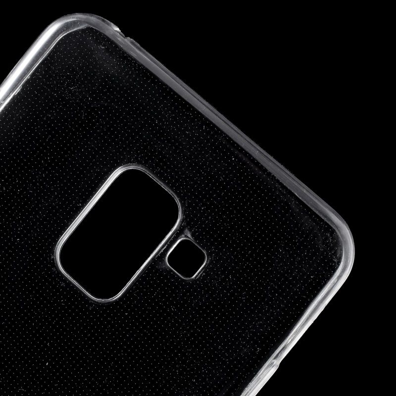 Samsung A8 Plus 2018 - Ốp lưng dẻo trong suốt (Tốt)