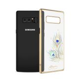  Samsung Note 8 - Ốp lưng cứng viền màu đính đá Kingxbar Chính hãng 