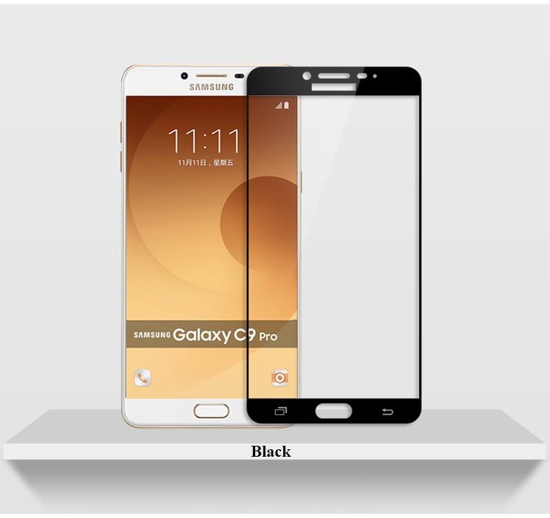 Samsung C9 Pro - Cường lực Full màn hình ( Nhiều màu)