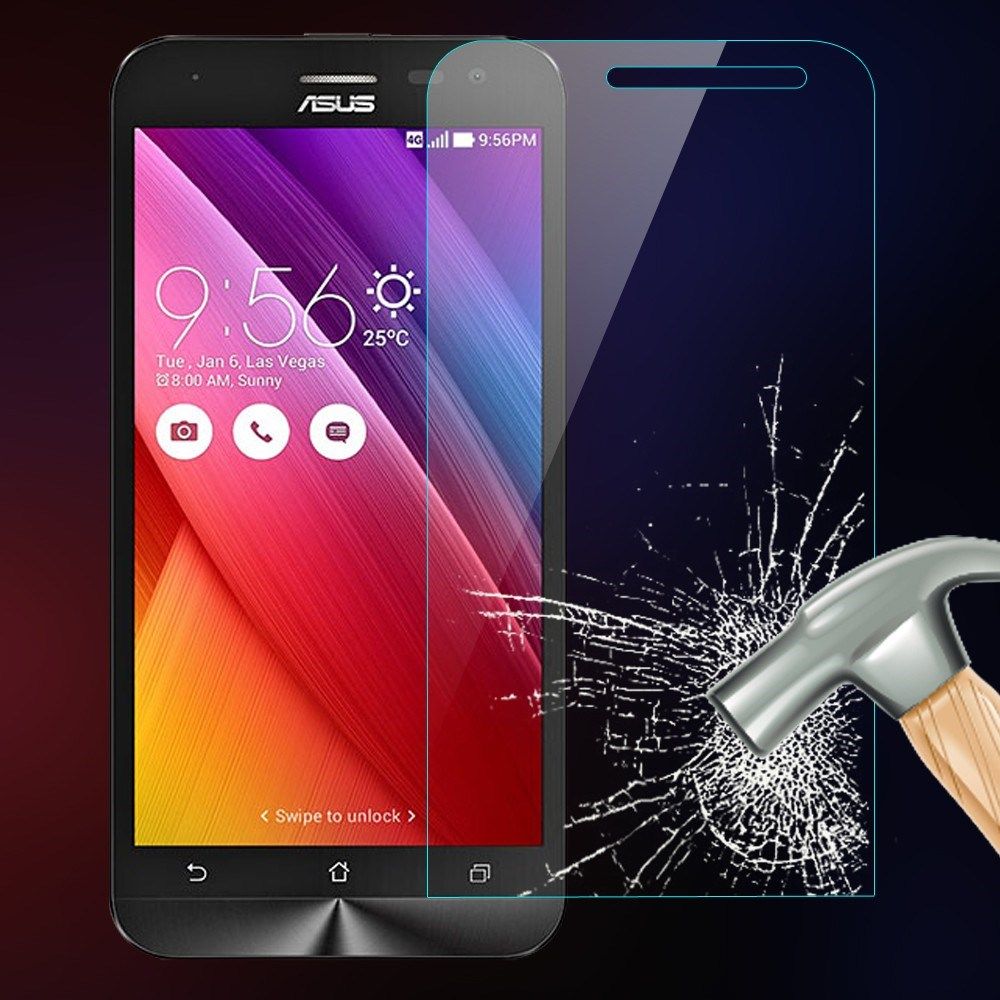  Asus Zenfone 2 5.0'' - Cường lực mặt trước (Trong suốt) 