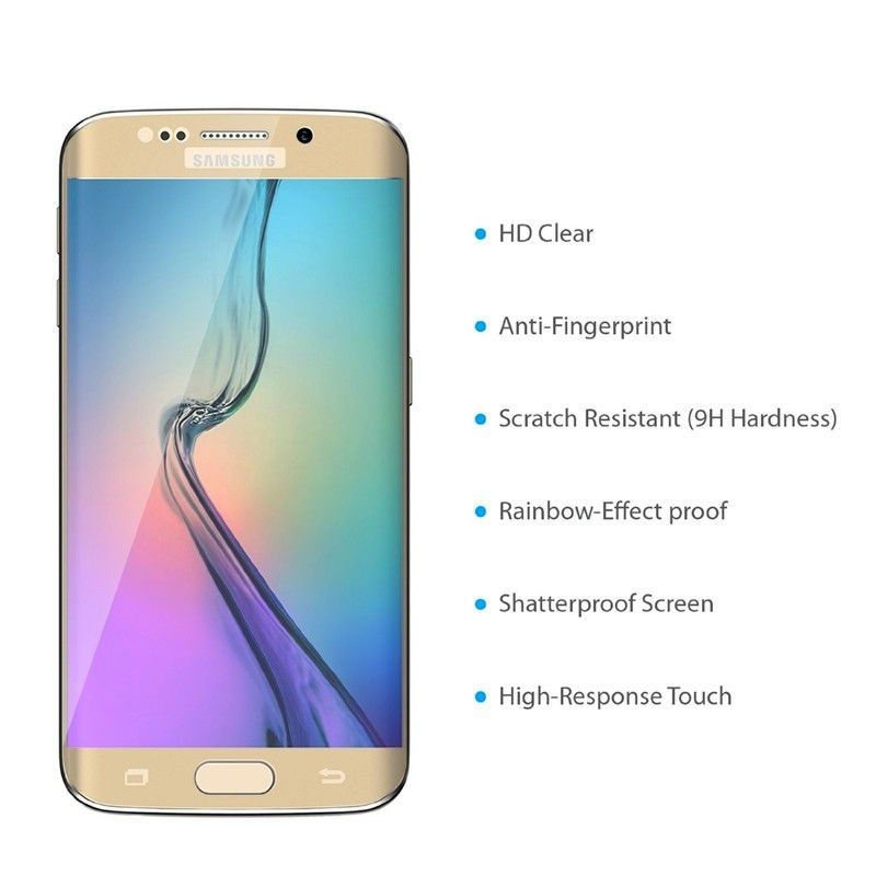  Samsung S6 Edge - Cường lực Full màn hình (Nhiều màu) 