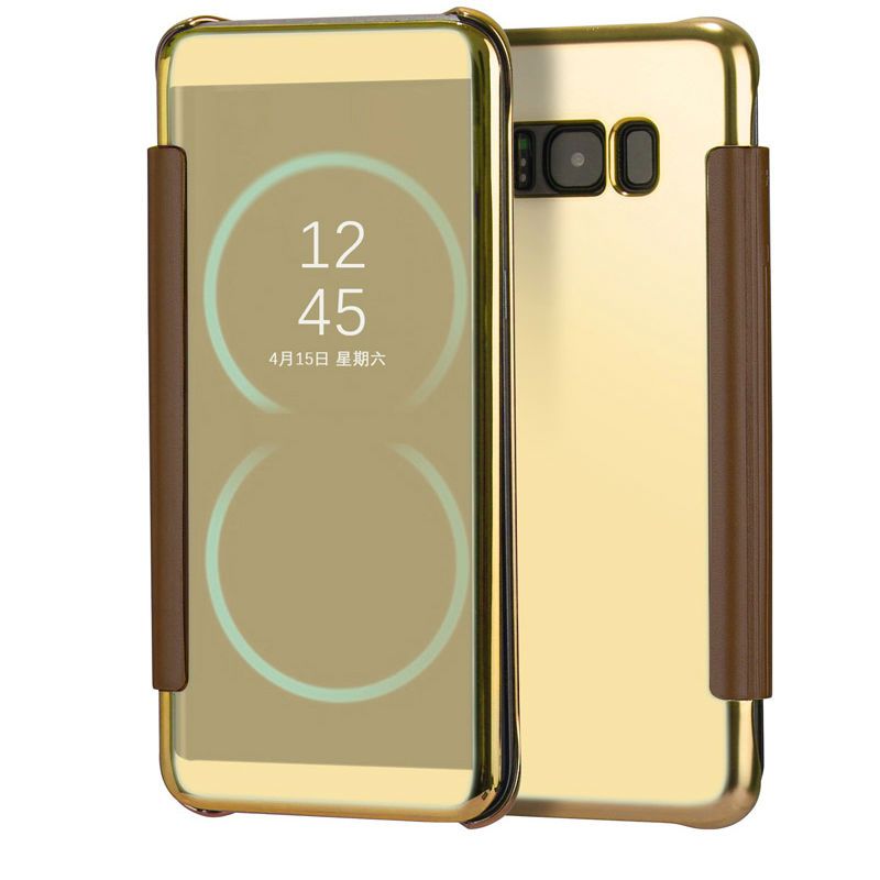 Samsung S8 - Bao da Clear view (Nhiều màu)