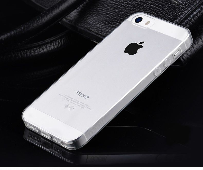  iPhone 5, 5S, SE - Ốp lưng dẻo trong suốt (Tốt) 