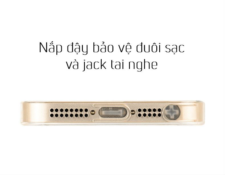 iPhone 5, 5S, SE - Ốp lưng dẻo trong suốt (Tốt)
