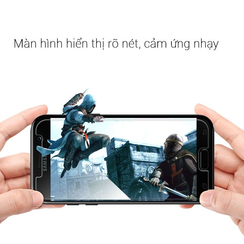 Samsung A3 2017 - Cường lực mặt trước (Trong suốt)