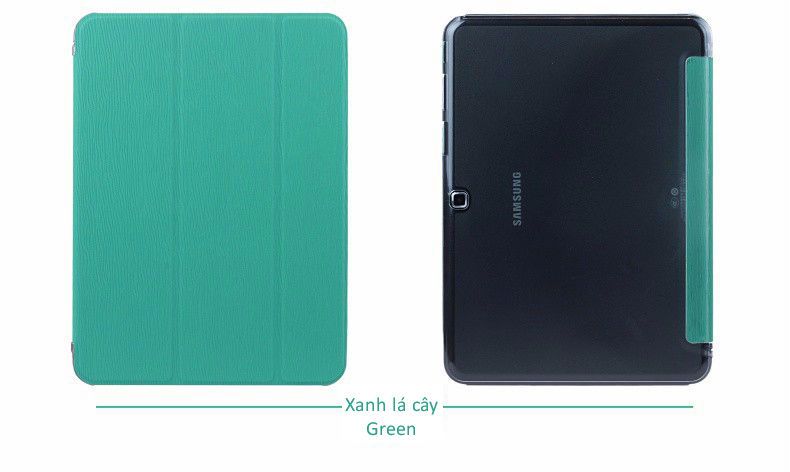  Samsung Tab 4 10.1 inch T530 / T531 - Bao da vân sần hiệu WRX (nhiều màu) 