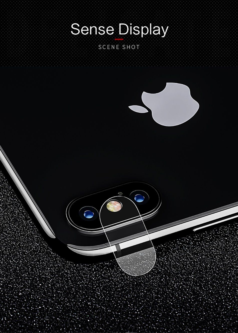 iPhone X - Cường lực camera sau