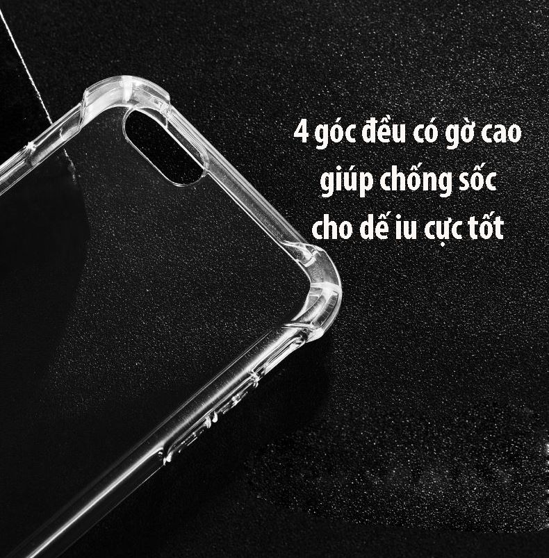  Ốp lưng chống sốc dẻo trong suốt iPhone 