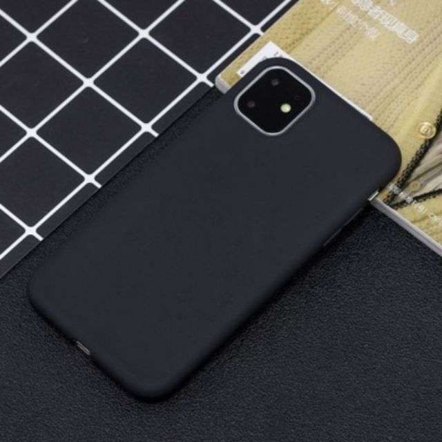 Ốp lưng dẻo màu Ou case (Đen) iPhone 11/ 11 pro