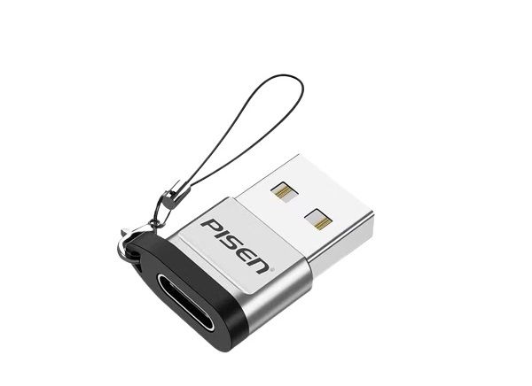 Bộ chuyển đổi dữ liệu USB 2.0 - Type C Pisen chính hãng