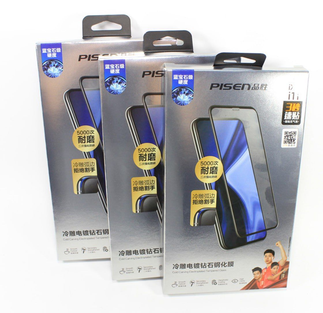 Cường lực full màn hình Pisen chống bám bẩn iPhone XR/ 11