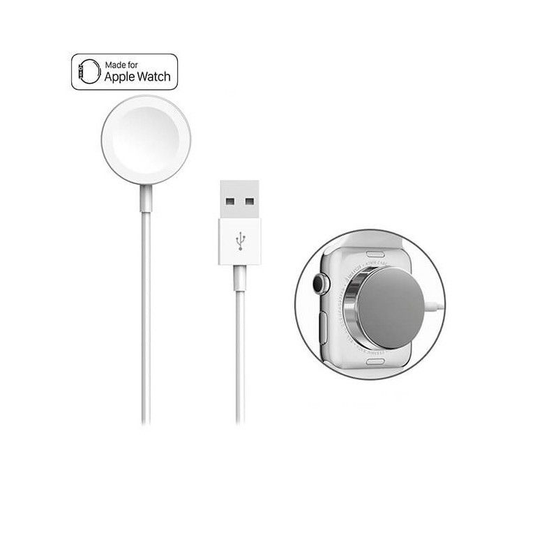 Cáp sạc Apple Watch chính hãng (Trắng)