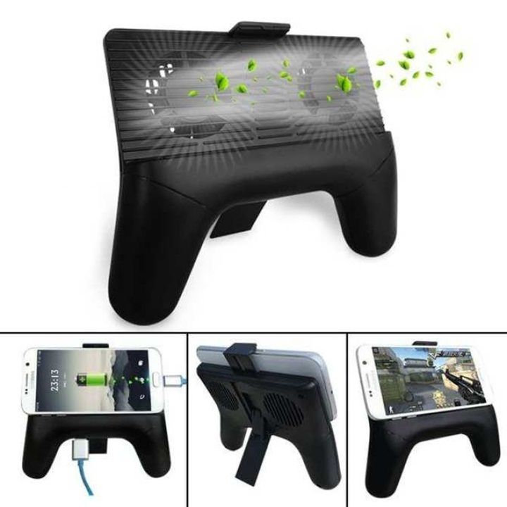 Game Pad - Tay cầm chơi game có quạt tản nhiệt + sạc dự phòng.