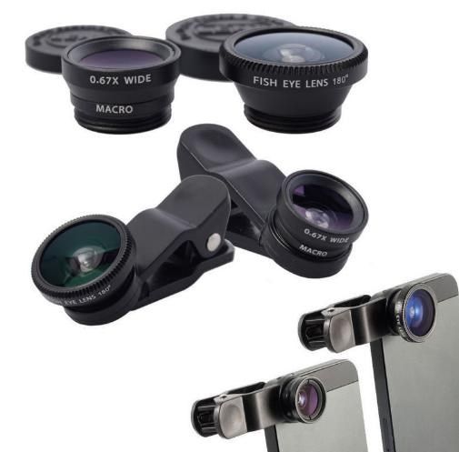  Bộ Lens Camera 3 in 1 cho điện thoại & MTB 