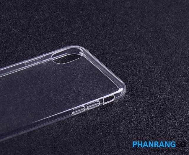 iPhone X - Ốp lưng dẻo trong suốt (Tốt)