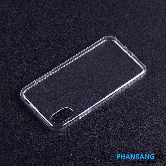 iPhone X - Ốp lưng dẻo trong suốt (Tốt)