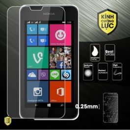 Nokia Lumia 530 - Cường lực mặt trước (Trong suốt)