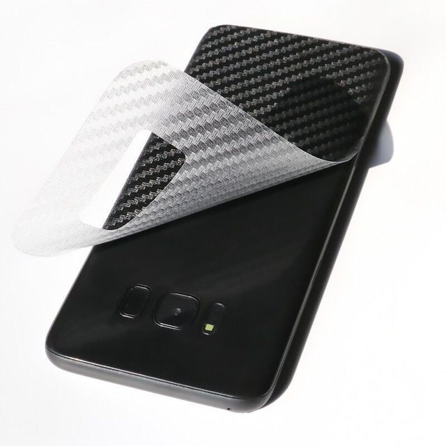 Samsung - Miếng dán carbon mặt lưng sau dạng vân sần
