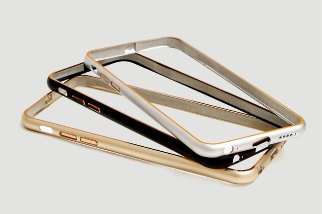 iPhone 6G/ 6S - Ốp viền nhôm siêu mỏng (Nhiều màu)
