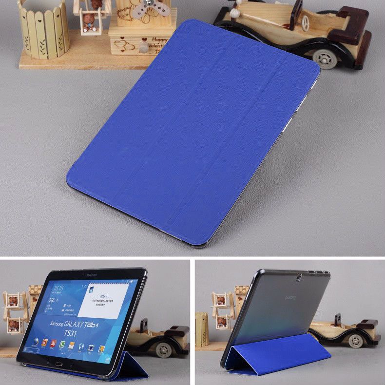 Samsung Tab 4 10.1 inch T530 / T531 - Bao da vân sần hiệu WRX (nhiều màu)