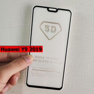 Cường lực full màn hình Huawei Y9 2019 (Đen)