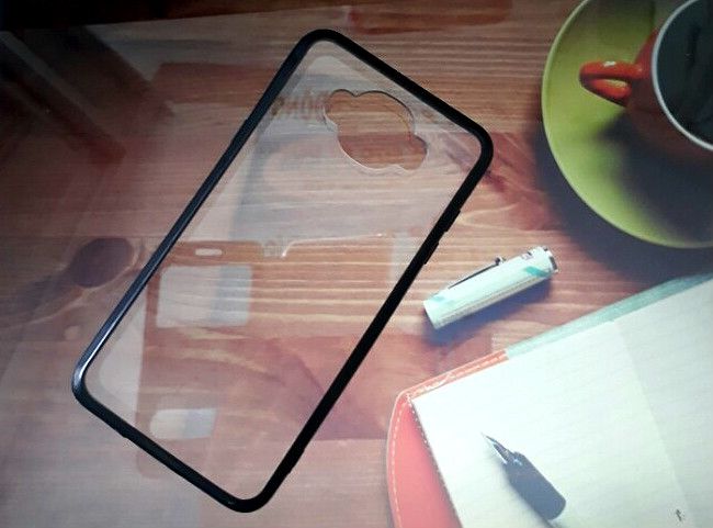 Samsung J5 2016 - Ốp lưng cứng trong viền màu (Đen)