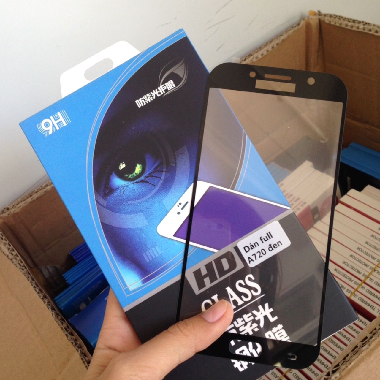 Samsung A7 2017 - Cường lực Full màn hình (Nhiều màu)