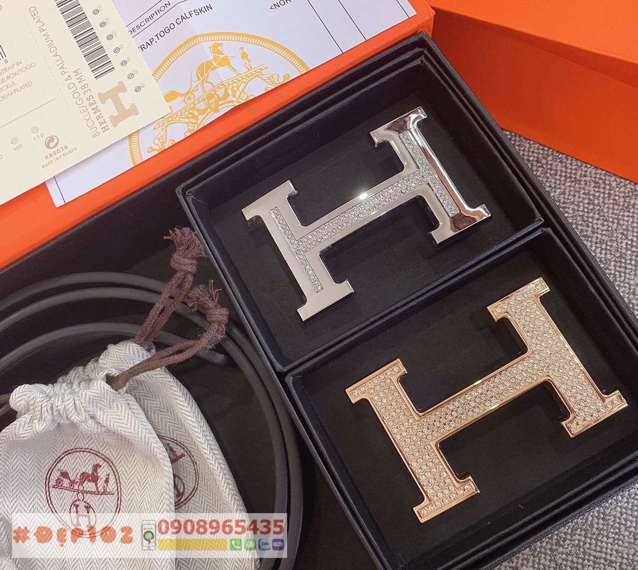 Thắt lưng Nam Hermes