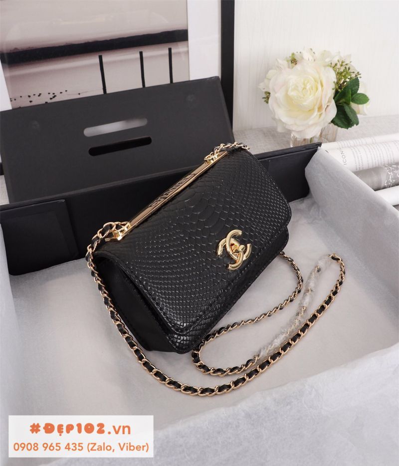 Túi xách nữ Chanel màu đen, hợp đi chơi | Shop túi xách ĐẸP 102