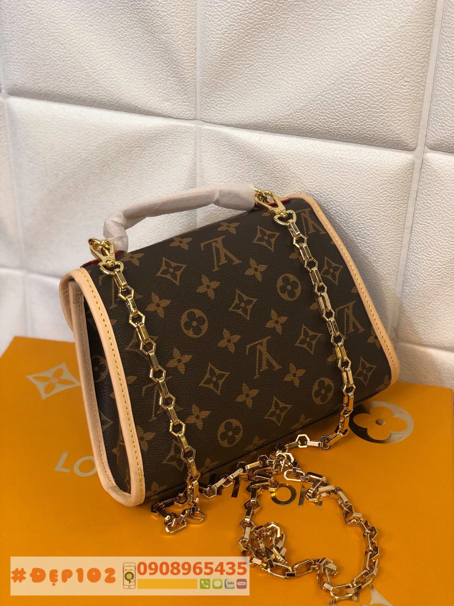 Túi xách nữ LV (super) - Size 21