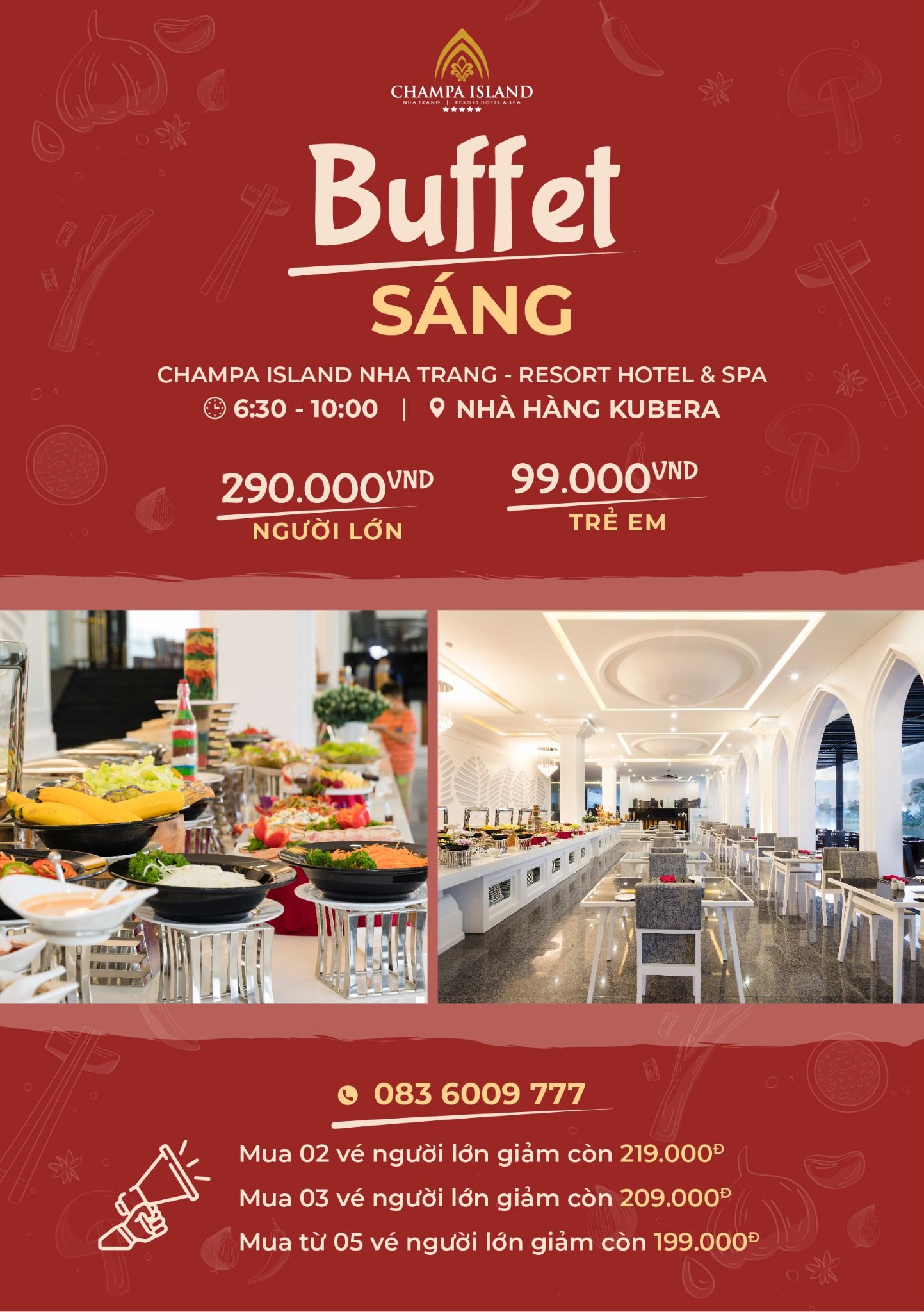 BREAKFAST BUFFET - 290K