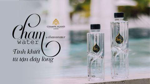  CHAM WATER - NƯỚC UỐNG ĐÓNG CHAI TINH KHIẾT 