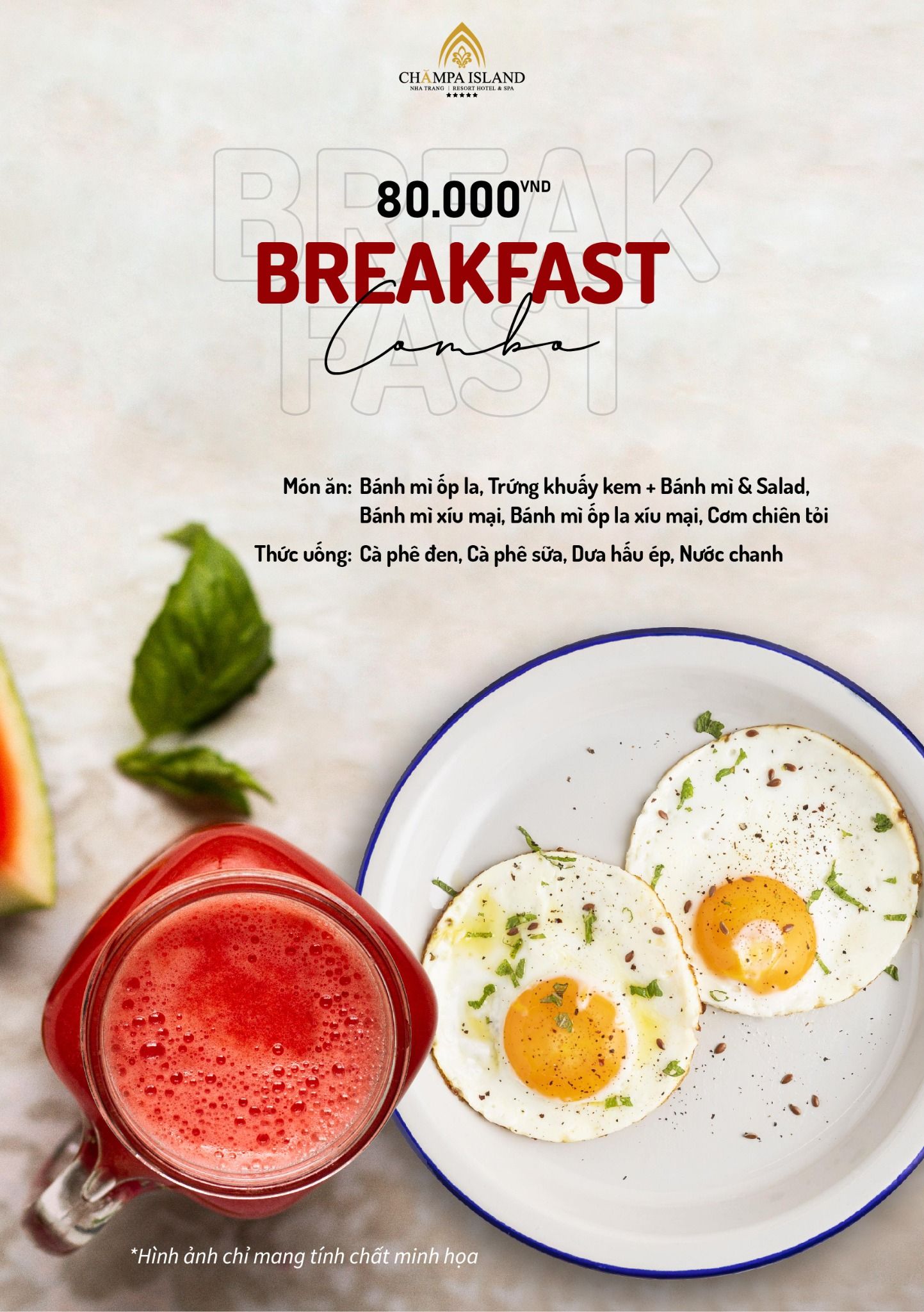 GOOD MORNING - START YOUR DAY WITH BREAKFAST COMBO 79K