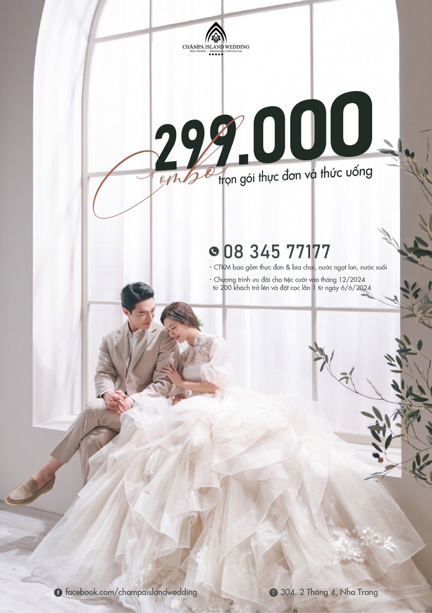 COMBO TRỌN GÓI CƯỚI CHỈ TỪ 299.000Đ