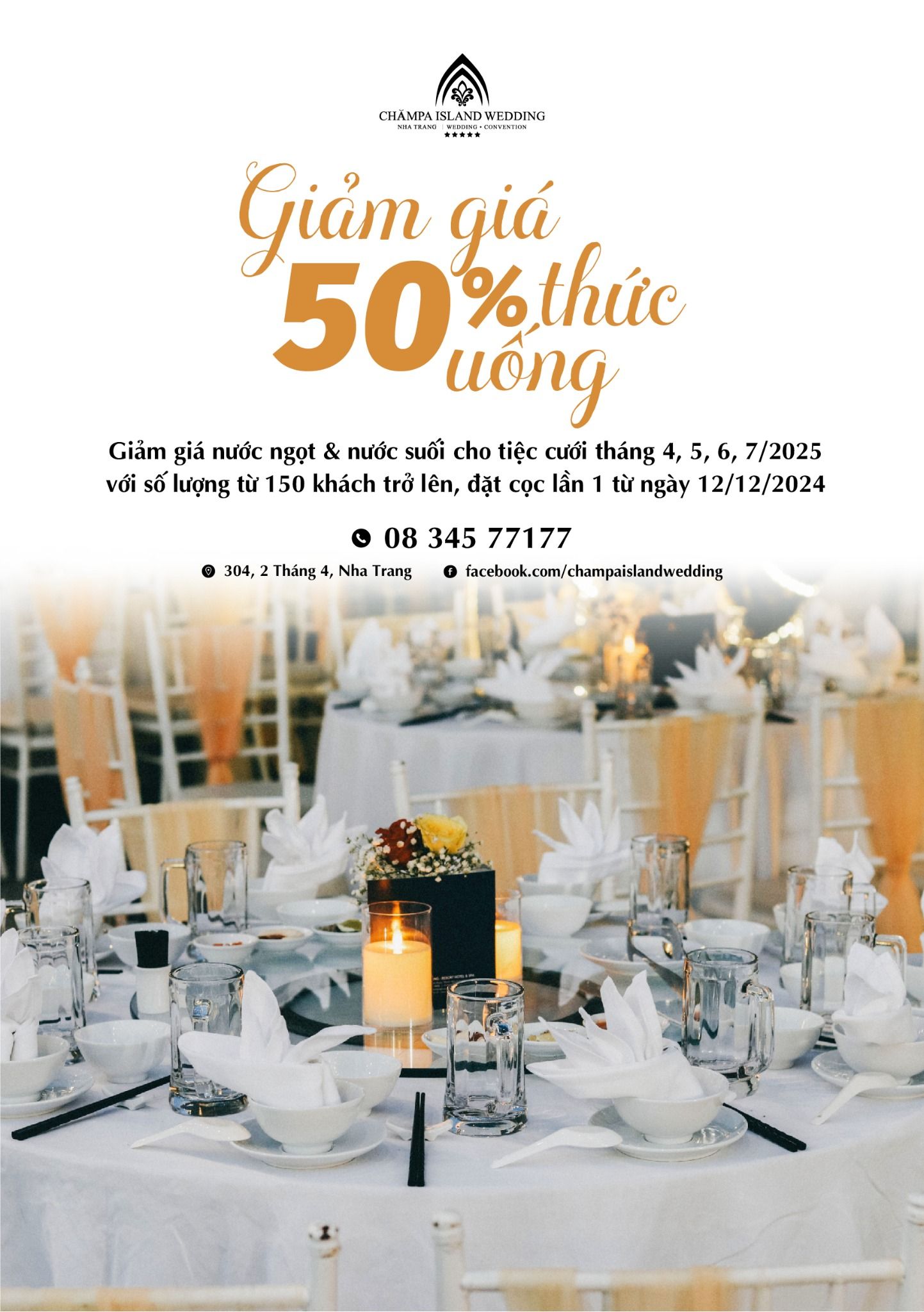 GIẢM 50% GIÁ THỨC UỐNG