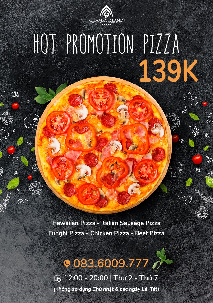 HOT PROMOTION PIZZA 139K