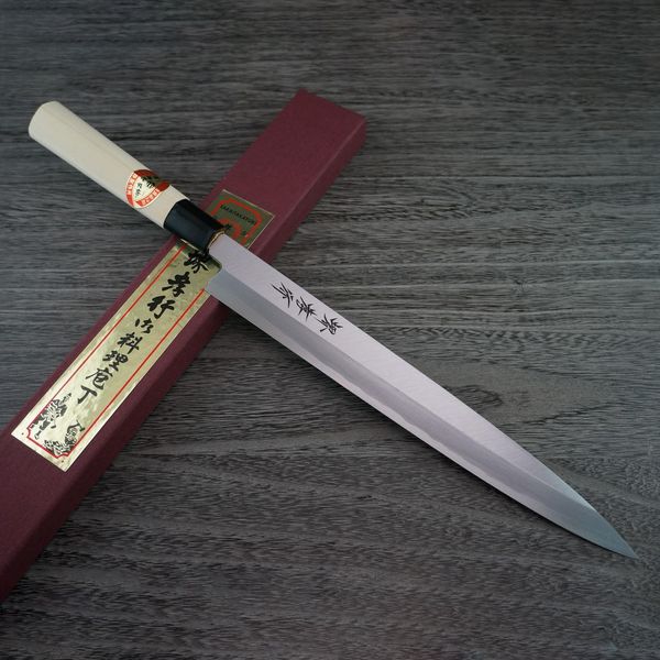 Dao Yanagiba Kasujmi 06005 thép trắng số 3 Sashimi 300mm