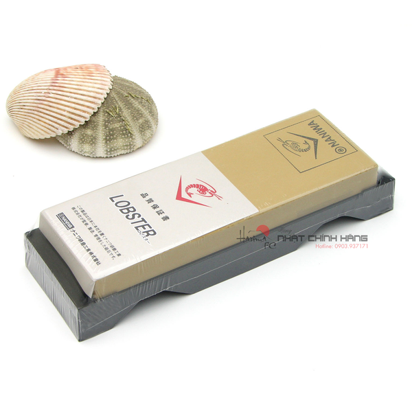 Đá mài tinh LOBSTER NANIWA NHẬT BẢN - độ nhám 3000 có đế - Đá không nung