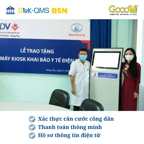 Hệ Thống Xếp Hàng Tự Động Cho Ngân Hàng Gtek-QMS-BSN